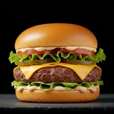 Beatlemania Beef Burger