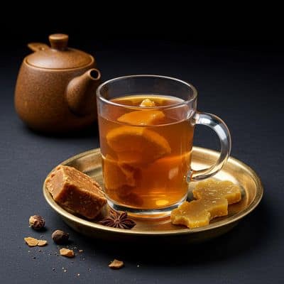 Jaggery Tea (Serves 1)