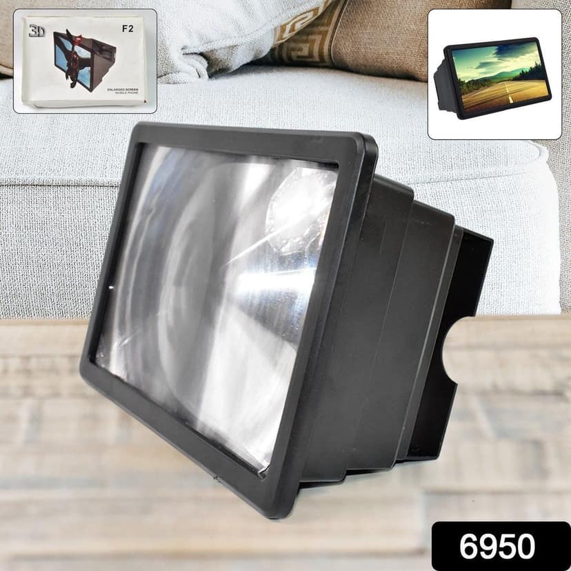 Enlarged Screen 3D HD Mobile Phone Screen Magnifier Amplifier (1 Pc) view 2