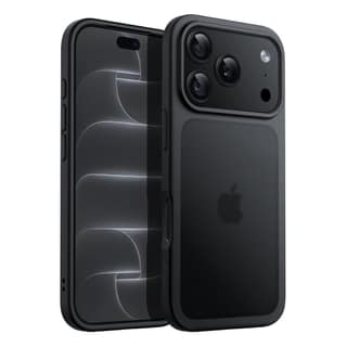 iPhone 18 Pro max Black Matte Case Military Grade Drop Protection Cover