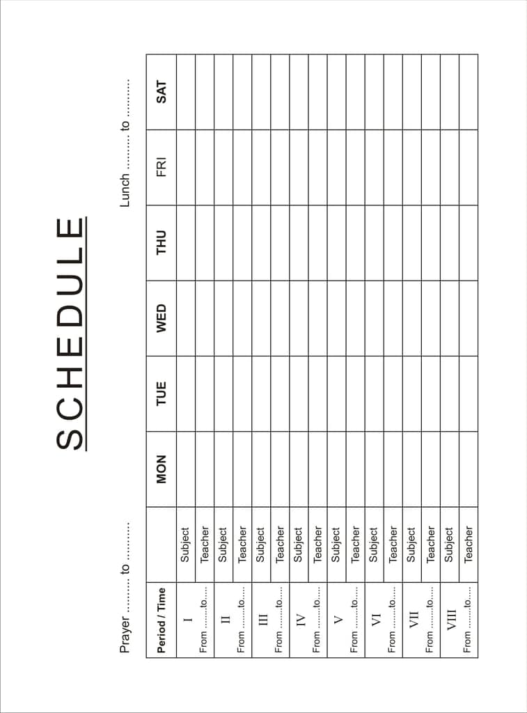 Rush 180 Pages A4 Notebook Ruled Register - Single line Ruled view 7