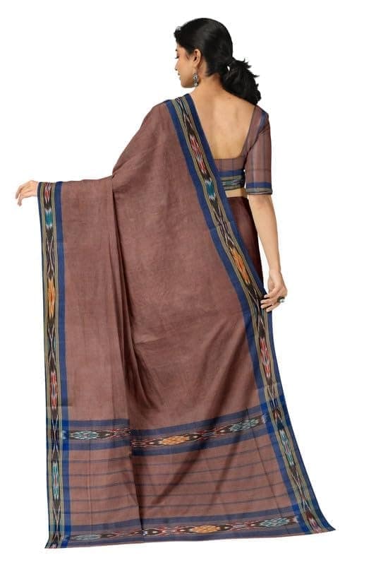 APCO Handloom (A Andhra Pradesh Govt Emporium)- Women's Traditional Pure Handloom Dulla Cotton Saree | DL0027 view 3