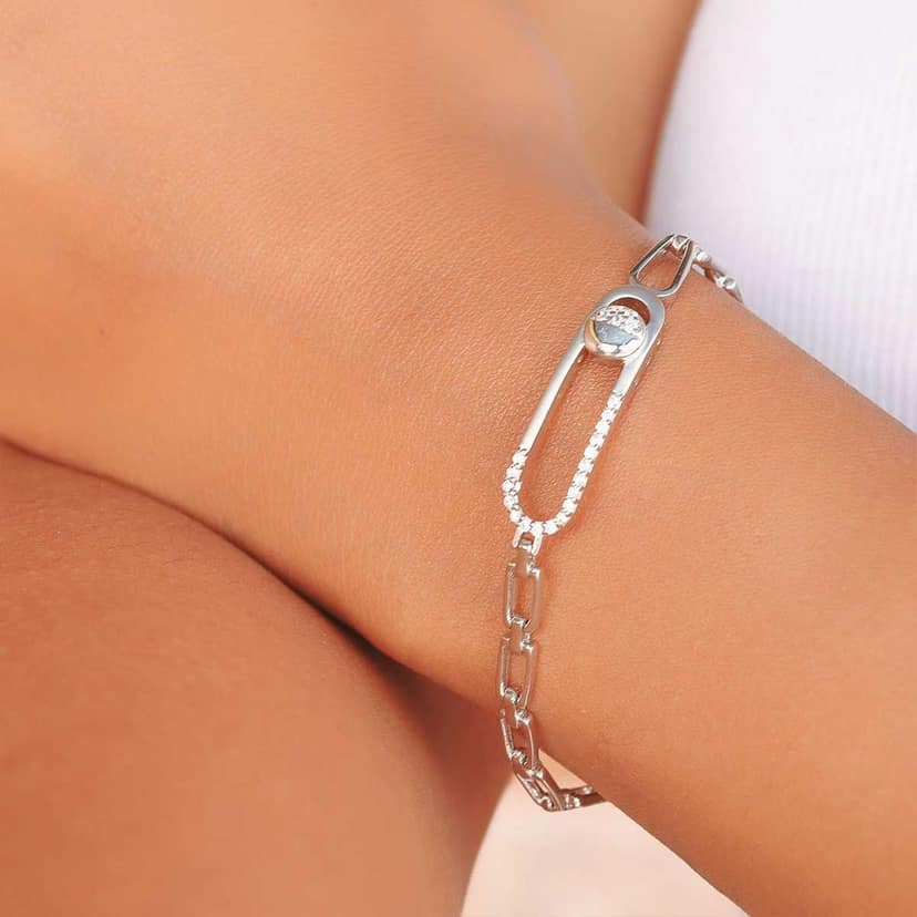 Silver Flash-Pin Bracelet view 2