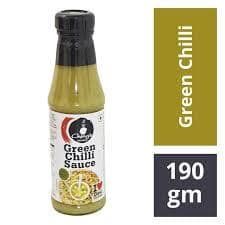 Chings Secret Green Chilli Sauce, 190 G Bottle