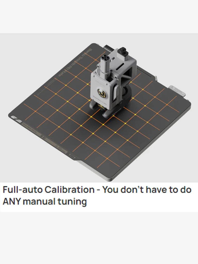 WOL3D Bambu Lab A1 3D Printer, Full-Auto Calibration, Auto Bed-Level, Z-Offset, Filament Loading, 256mm Build Volume view 3