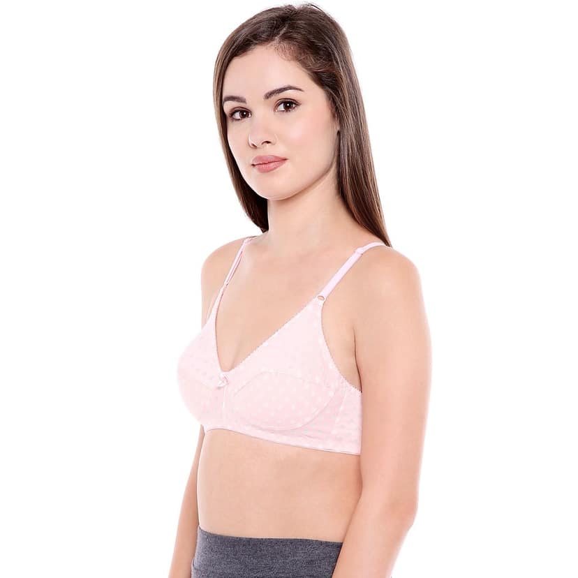 Bodycare Women Poly Cotton Full Coverage Non Padded Regular Bra Pack - 2 E1506COPI view 4