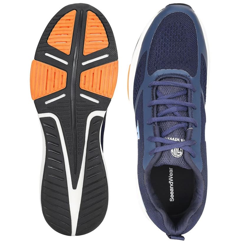 SeeandWear Velocity Sports Running Shoes For Men (Blue) view 6