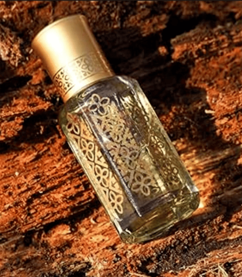 Mii Art Decorative Gold Attar Bottle - 10ml Luxury Empty Glass Fragrance Container - Refillable Perfume Oil Bottle for Gifting (Pack of 1) view 5