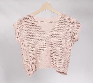 COtton threads lace work Baby dress