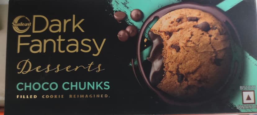 Sunfeast dark fantasy desert choco chuncks