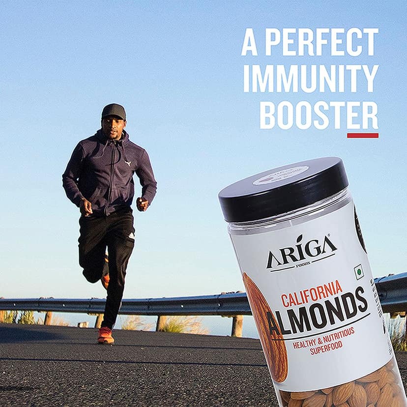 Ariga Foods Premium Healthy & Nutritious California Almonds (500 g) view 7