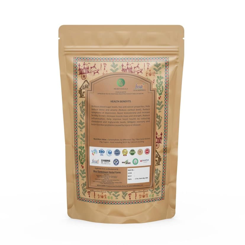 Ashwagandha Powder (100gm), Maa Danteshwari Herbal Farm's 100% Natural & Certified Organic Herbs view 2