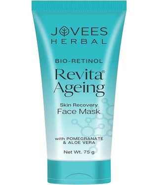 Jovees Herbal Bio-Retinol Revita Face Mask Reduce Signs of Ageing For Men & Women, 75gm, (Pack of 1)