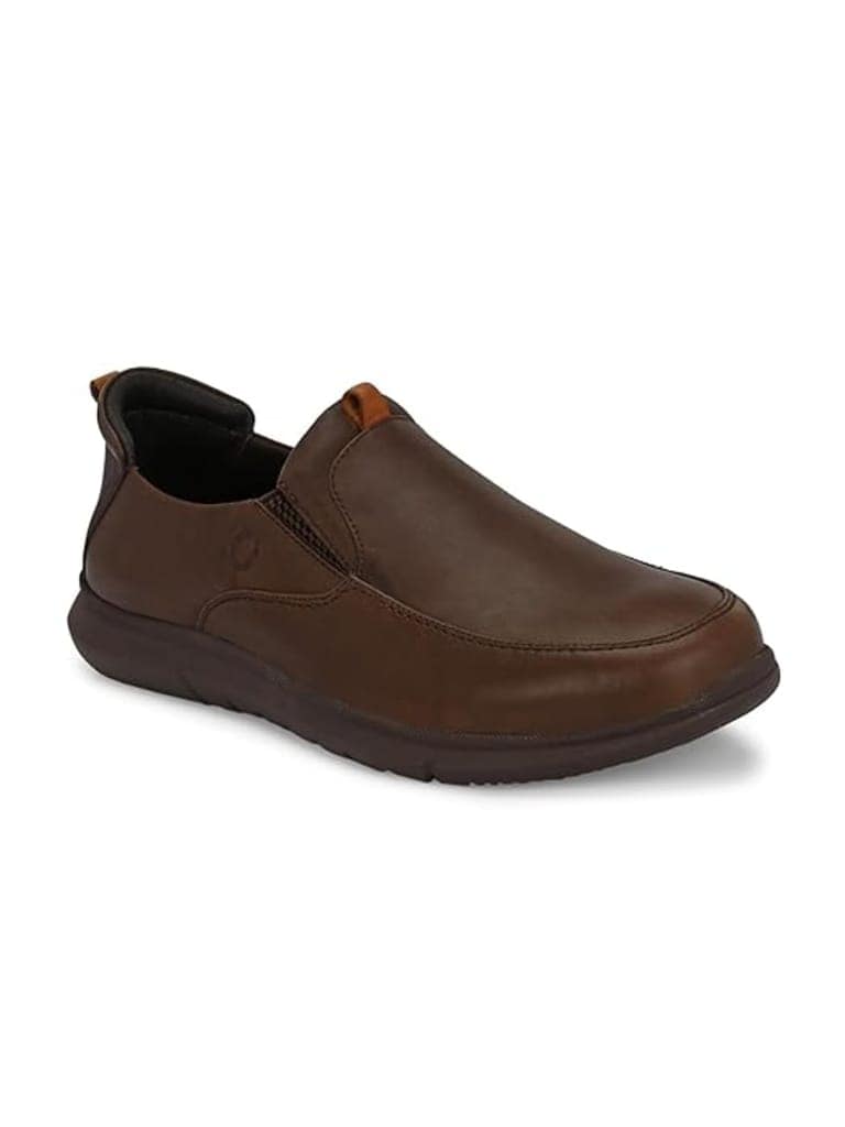 Egroose Zero Gravity Men's Sneakers | Genuine Leather Casual Shoes | Trendy | Lightweight | Comfortable Fit