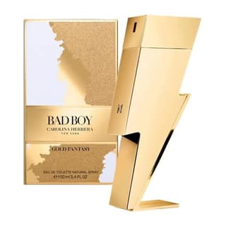 Carolina Herrera Bad Boy Gold Eau De Toilette 100ml Perfume Spray Branded Perfume Scent