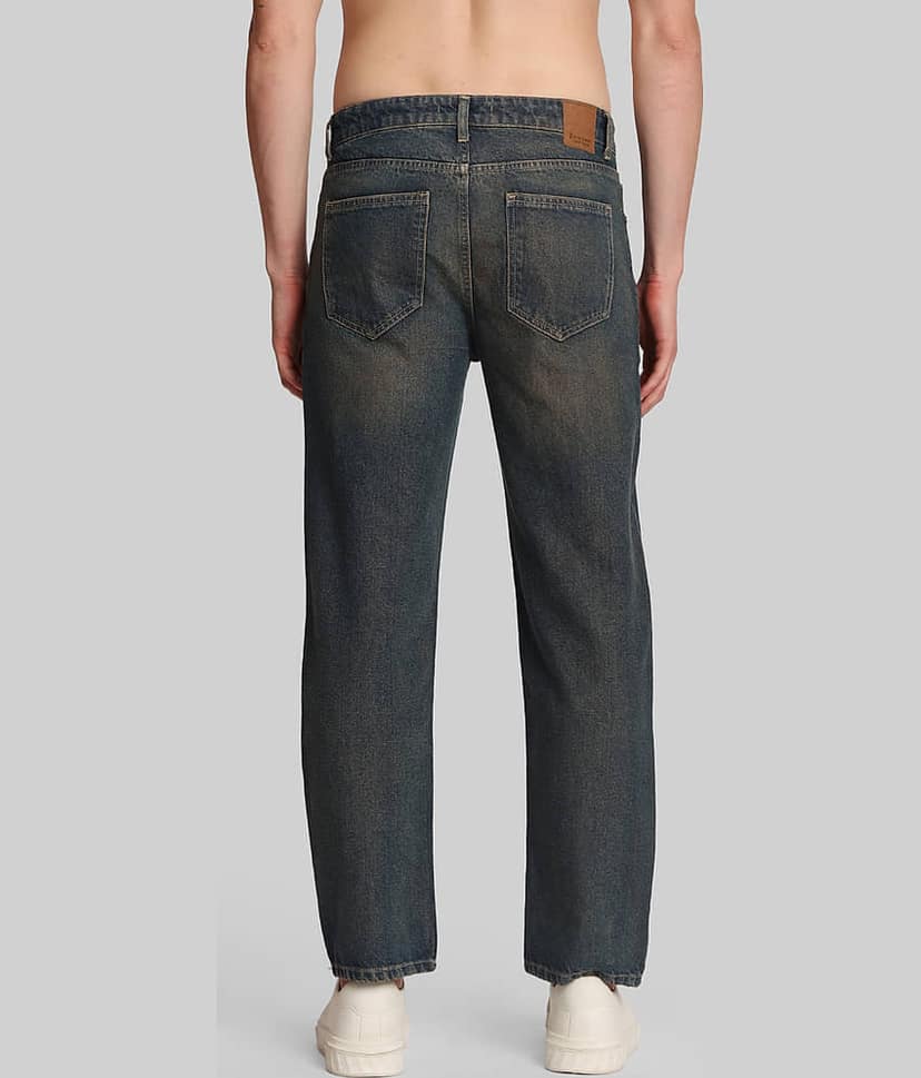 Bene Kleed Relaxed Solid Men's Jeans - Blue ( Pack of 1 ) view 6