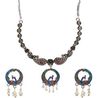 Hetprit Trendy Oxidised Beautiful Jewellery Set For Woman