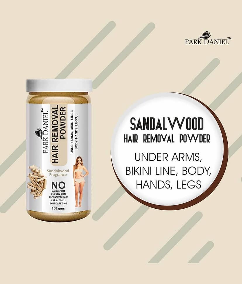 Park Daniel Sandalwood Fragrance Hair Removal Powder 300 g Pack of 2 view 2