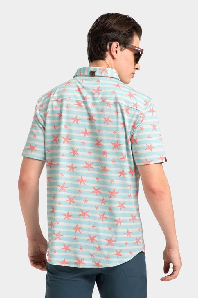 AH Pro Cool Red Starfish X-Men Shirt view 5