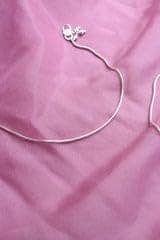 Lovemi Movements Thin Legchain/Anklet stylish thread snake payal silver plated for girls womens view 2
