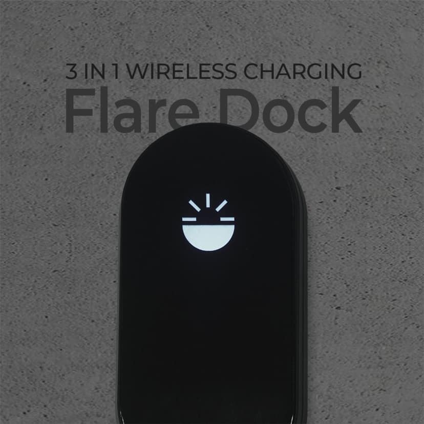 Glow Gadgets Flare Dock 3 in 1 Wireless charger view 3