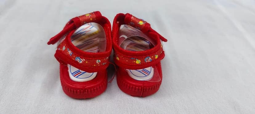 Red Space Themed Sandals for Toddlers view 3