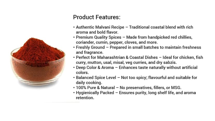 Malavani Masala 250g view 3