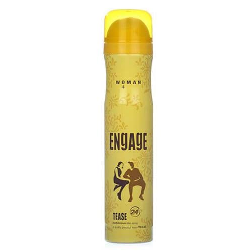 Engage Bodylicious Deodorant Spray Tease For Women, 165 ml