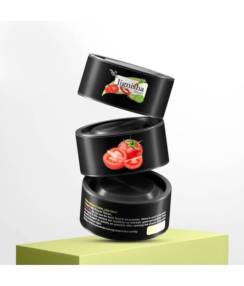 TOMATO (TAMATAR) F1-HYBRID SEEDS ROUND SHAPED | Perfect for Home Gardening, Open Farming and Poly House Farming view 2