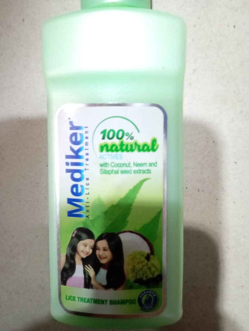 Mediker 100% Natural Actives With coconut, neem and Sitaphal seed extracts