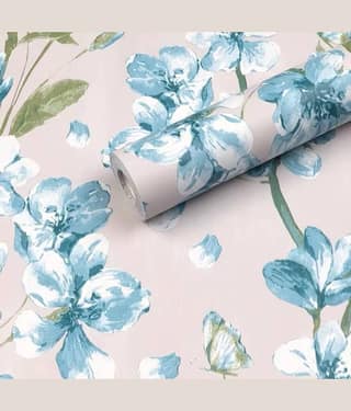 KAAF Floral Wallpaper ( 45 x 500 ) cm ( Pack of 1 )