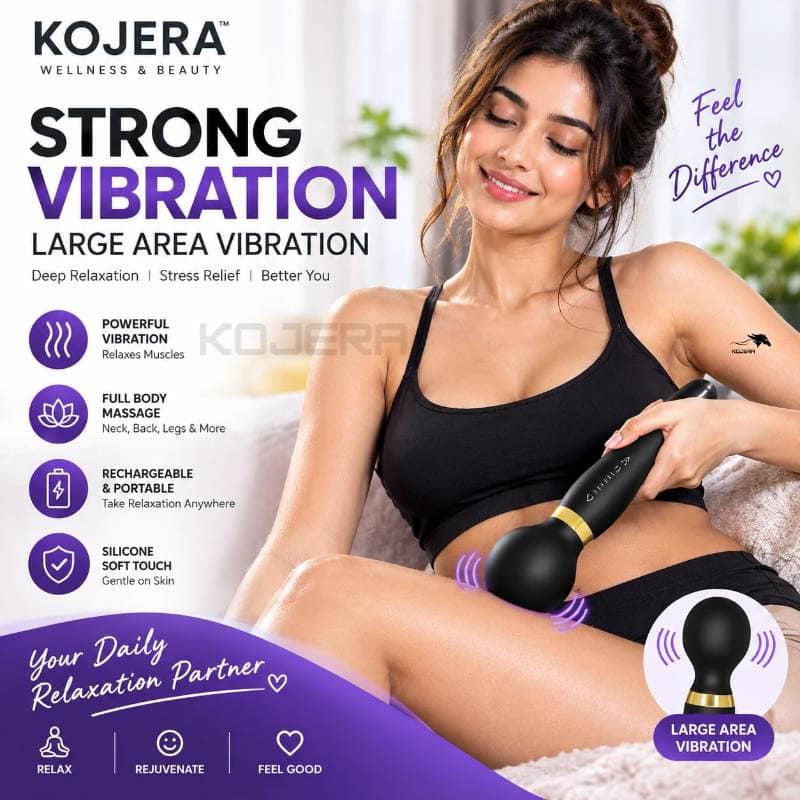 Full Body Electric Massager | 10 Vibration Speeds and Patterns | USB Rechargeable | WATERPROOF, Medical Grade Silicone view 3