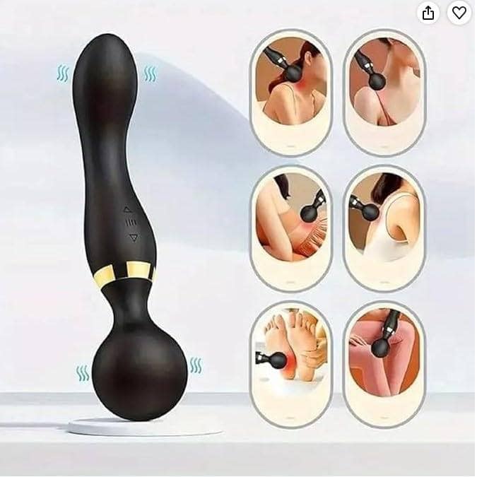 Full Body Electric Massager | 10 Vibration Speeds and Patterns | USB Rechargeable | WATERPROOF, Medical Grade Silicone view 4