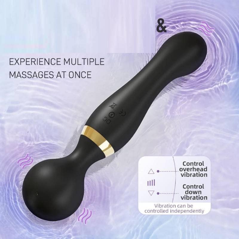 Full Body Electric Massager | 10 Vibration Speeds and Patterns | USB Rechargeable | WATERPROOF, Medical Grade Silicone view 8
