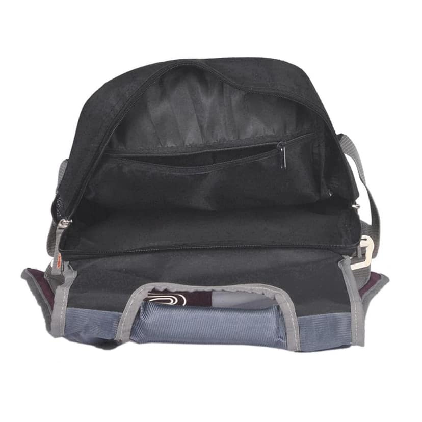 Right Choice Stylish tuff Quality College School Casual Backpack Bags (Boys and Girls) (Purple) view 6