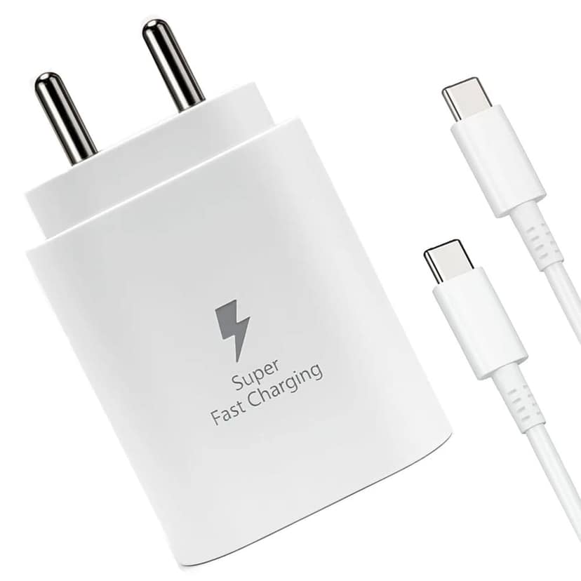 Super Fast Charging Wall Charger with USB-C Cable