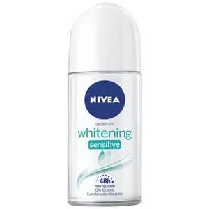 Nivea Deodorant Whitening Sensitive Roll-on, 50 ml