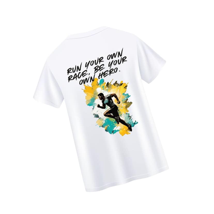 Trishoolin SSHAYU Printed T-Shirt | Design 10374MB | Regular Fit | Crew Neck / Round Neck Half Sleeve | Pack of 1 view 2