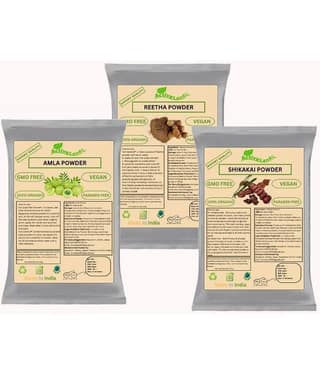 Reetha Amla Shikakai Powder For Hairs_300g