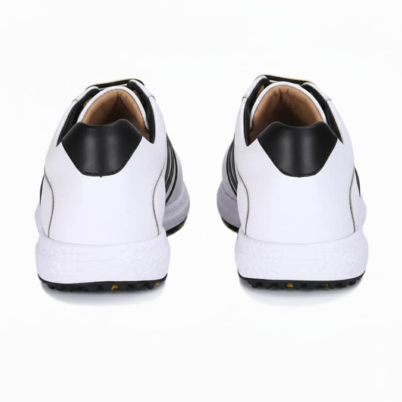 HITCARO Men Proffessional Leather Golf Shoes | Lace-Up | Phylon Sole |Waterproof | Comfortable | Breathable | Sports Shoes view 5