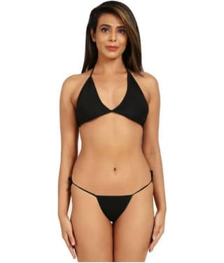 Bruchi Club Nylon Black Bikini - Single