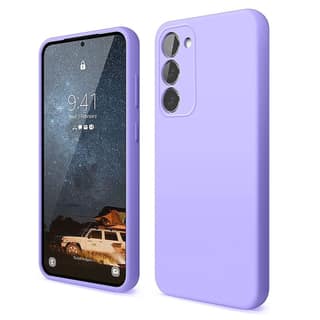 LIRAMARK Liquid Silicone Soft Back Cover Case for Samsung Galaxy S23 Plus 5G