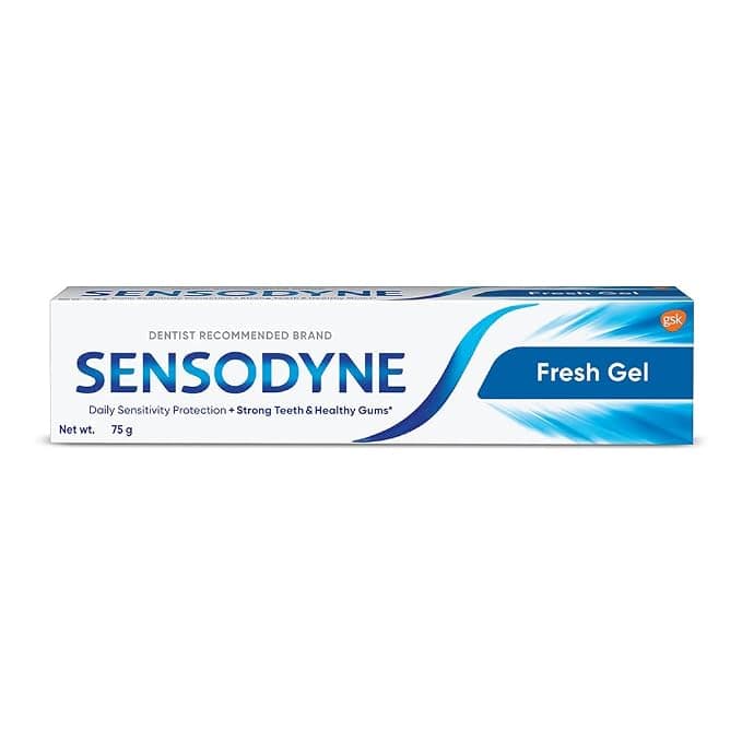 Sensodyne Fresh Gel Toothpaste, Sensitive For Daily Sensitivity Protection - 75 g