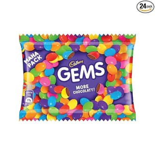 Cadbury Gems Sugar Coated Chocolate, 18.96 g