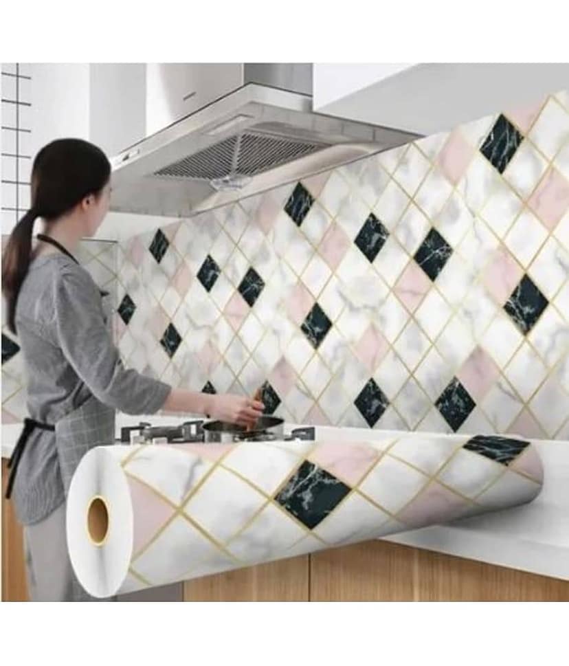 sekhmet Geometric Wallpaper ( 60 x 200 ) cm ( Pack of 1 ) view 2
