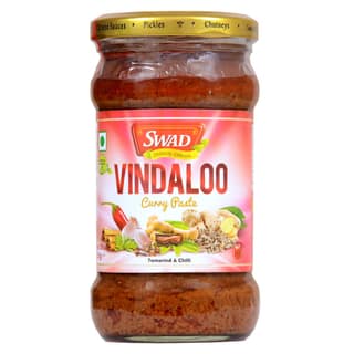 SWAD Vindaloo Curry Sauces, Spreads and Dips Masala/Ready to Cook all Purpose Gravy for Sea Food Vindaloo, Chicken Lamb, Paneer Tofu/No Preservatives, Colours or Artificial Flavours - 300gm