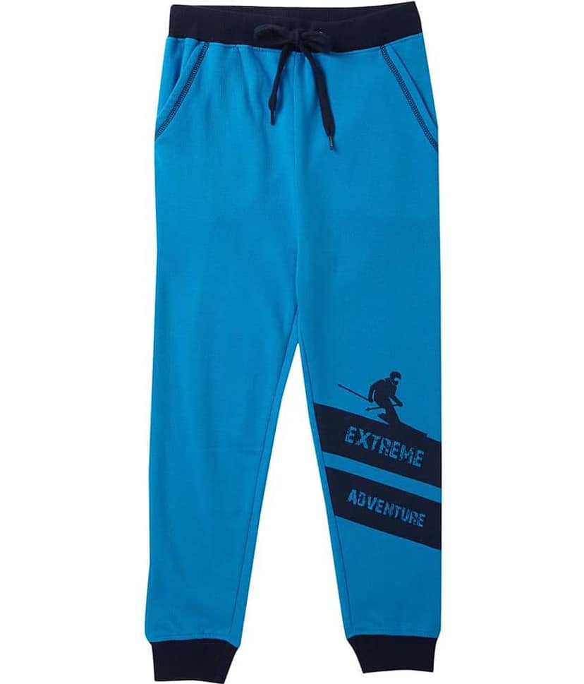 Cub Mcpaws Pack of 1 Boys Cotton Trackpant ( Blue )