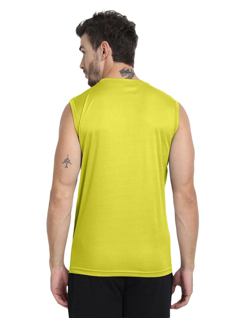 FTX Men Colorblock Round Neck Sleeveless Tshirt view 2