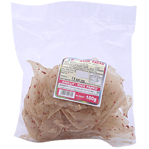Atish Papad - Chilly Rice, 100 g Pouch