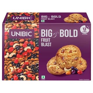UNIBIC BIG BOLD FRUIT BLAST Cookies, 300 g